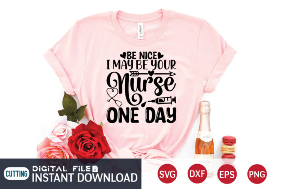 Be Nice SVG for T-Shirt Designs