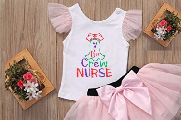 Boo Nurse Crew SVG: A Versatile Graphic Design Asset for T-Shirt Designs