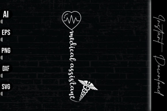Heart Medical Assistant Graphics and Print Templates