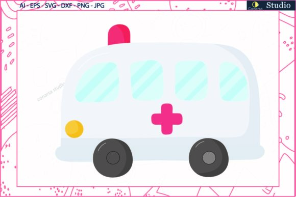 Medical Ambulance Car Svg: Graphics and Icons for Real Projects