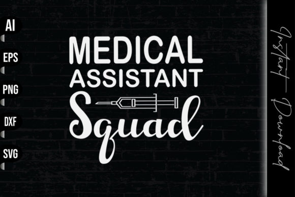 Medical Assistant Squad: Graphics for Print Templates