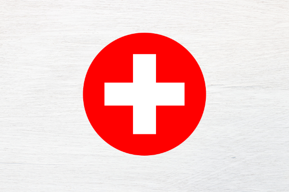 Medical Cross Svg, Round Medical Cross Graphics
