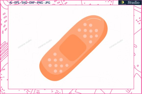 Medical Plaster SVG: A Versatile Graphic Design Asset for Content Creators