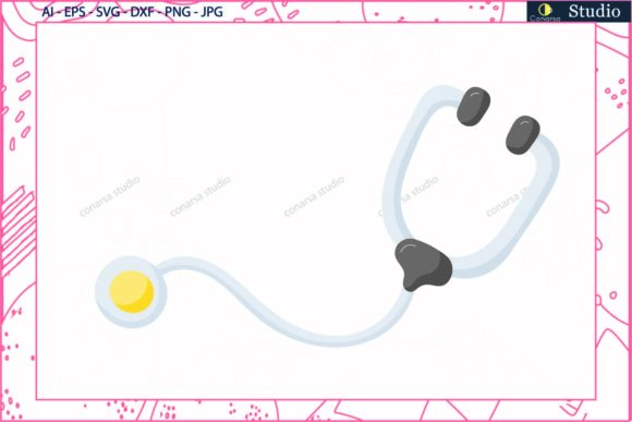 Medical Stethoscope Svg: A Versatile Graphic for Branding and Packaging