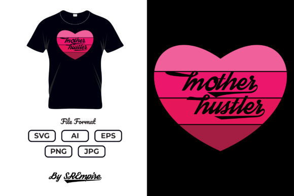 Mother's Day Typography T-shirt - 22