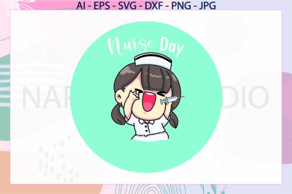 Nurse Cute Svg: Graphics for Local Business