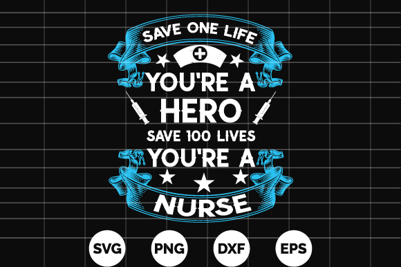 Nurse Design SVG-PNG-EPS-DXF: Graphics for Print Templates