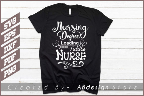 Nurse Design SVG T Shirt Awesome – A Graphic Asset for Print Templates