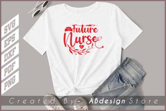 NURSE LOVER DESIGN SVG FUTURE NURSE