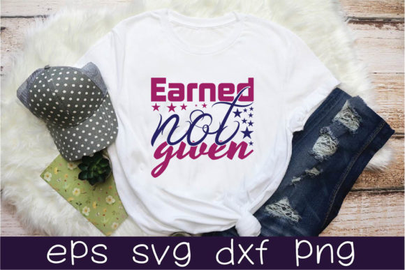 Nurse Quotes Svg Design, Earned Not Given