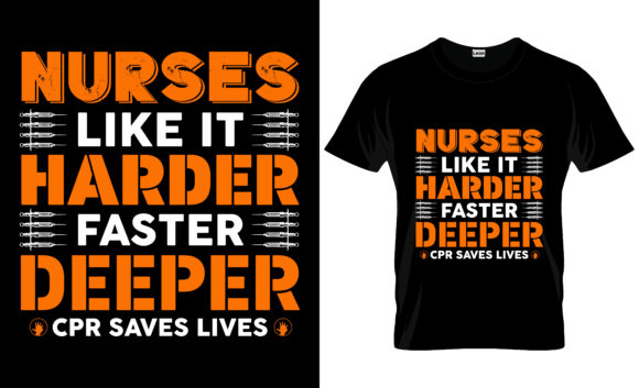 Nurse T-Shirt Design Vector Graphic 18