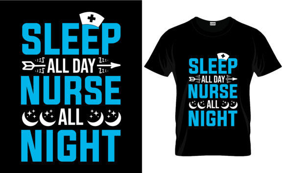 Nurse T-Shirt Design Vector Graphic 21
