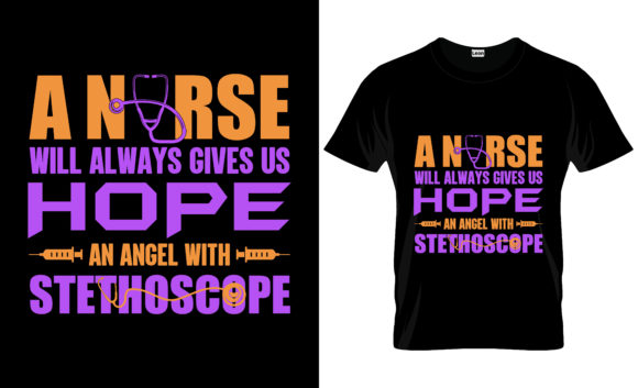 Nurse T-Shirt Design Vector Graphic 28