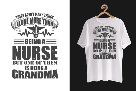 Nurse Typography SVG T Shirt – A Versatile Graphic Template for Creative Sellers